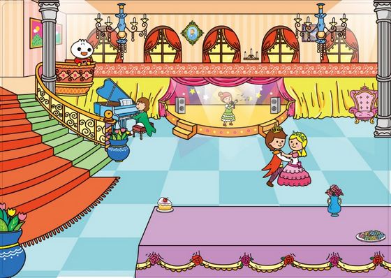 FOOD超人趣味磁鐵遊戲書-公主派對